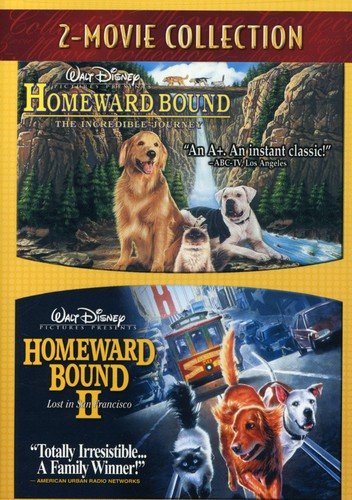 HOMEWARD BOUND 2-MOVIE COLLECTION (HOMEWARD BOUND / HOMEWARD BOUND II: LOST IN SAN FRANCISCO) (COVER IMAGE MAY VARY)