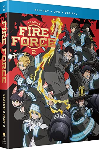 FIRE FORCE: SEASON 2 - PART 2 - BLU-RAY + DVD + DIGITAL
