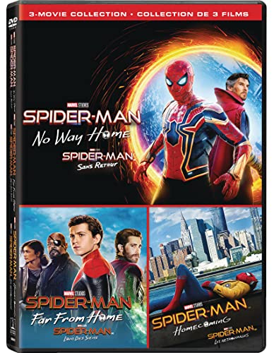 SPIDER-MAN: FAR FROM HOME / SPIDER-MAN: HOMECOMING / SPIDER-MAN: NO WAY HOME - SET (BILINGUAL)