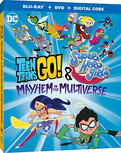 TEEN TITANS GO! & DC SUPER HERO GIRLS: MAYHEM IN THE MULTIVERSE (DIGITAL + DVD + BD) [BLU-RAY]
