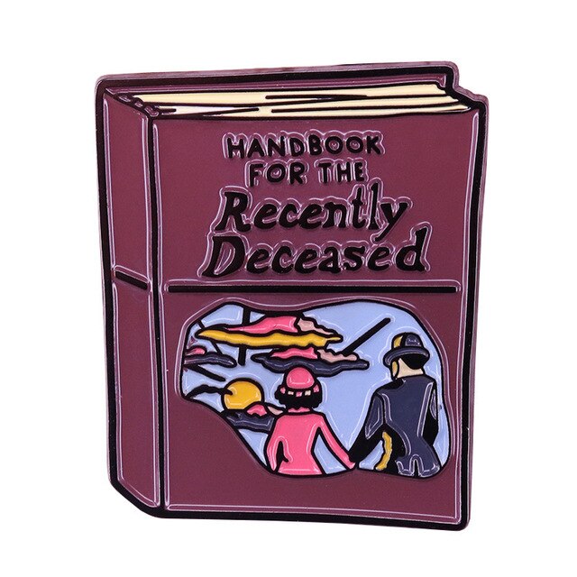 BEETLEJUICE: HANDBOOK FOR THE RECENTLY DECEASED (ENAMEL) - PIN