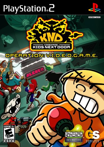 CODENAME KIDS NEXT DOOR: OPERATION V.I.D.E.O.G.A.M.E. - PLAYSTATION 2