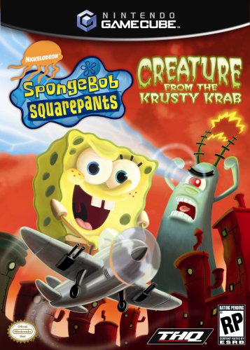 SPONGEBOB SQUAREPANTS CREATURE FROM THE KRUSTY KRAB - GAMECUBE