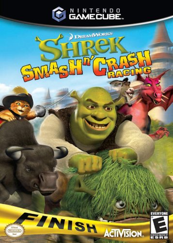 SHREK SMASH 'N' CRASH - GAMECUBE