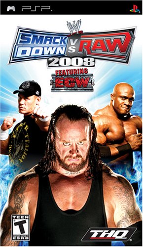WWE SMACKDOWN VS RAW 2008 - PLAYSTATION PORTABLE