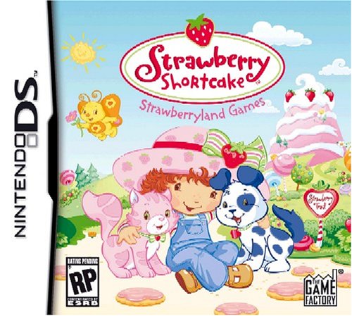 STRAWBERRY SHORTCAKE: STRAWBERRYLAND GAMES - NINTENDO DS