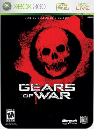 GEARS OF WAR LIMITED EDITION X-BOX 360  ( ENGLISH )