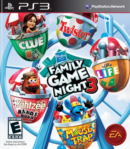 HASBRO FAMILY GAME NIGHT 3 - PLAYSTATION 3 STANDARD EDITION