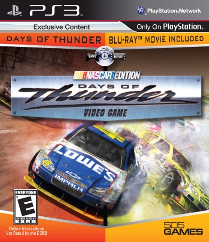 DAYS OF THUNDER (NASCAR EDITION) (GAME +  MOVIE) - PLAYSTATION 3