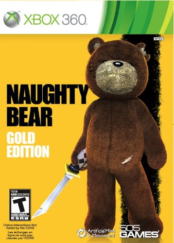 NAUGHTY BEAR - GOLD EDITION - XBOX 360