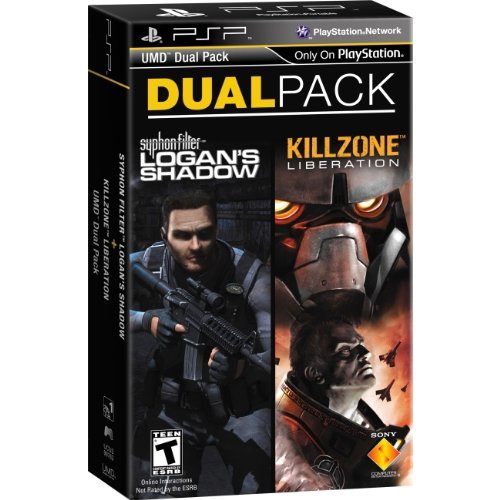 DOUBLE PACK - KILLZONE LIBERATION AND SYPHON FILTER LOGAN'S SHADOW - PLAYSTATION PORTABLE STANDARD EDITION