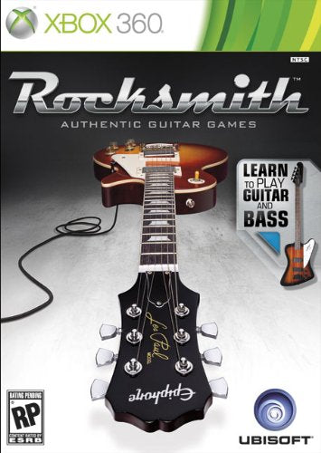 ROCKSMITH WITH BASS - TRILINGUAL - XBOX 360 STANDARD EDITION