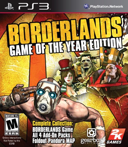 BORDERLANDS GAME OF THE YEAR - PLAYSTATION 3 GAME OF THE YEAR EDITION