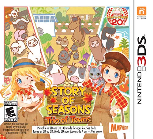 STORY OF SEASONS TRIO OF TOWNS - NINTENDO 3DS