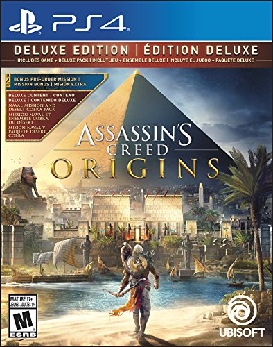 ASSASSINS CREED ORIGINS GOLD EDITION (INCLUDES STEELBOOK + EXTRA CONTENT + SEASON PASS SUBSCRIPTION) - PLAYSTATION 4