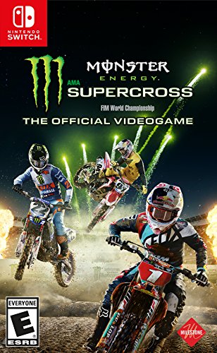 SQUARE ENIX MONSTER ENERGY SUPERCROSS - THE OFFICIAL VIDEOGAME NINTENDO SWITCH GAMES AND SOFTWARE