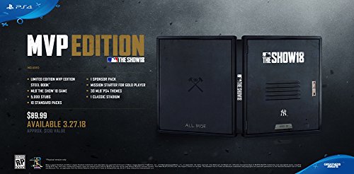 MLB: THE SHOW 18 - MVP EDITION - PLAYSTATION 4