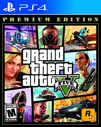 GRAND THEFT AUTO V PREMIUM ONLINE EDITION - PLAYSTATION 4 STANDARD EDITION