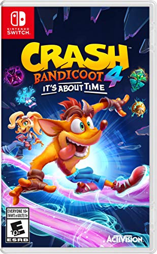 CRASH BANDICOOT 4 ITS ABOUT TIME - NINTENDO SWITCH GAMES AND SOFTWARE