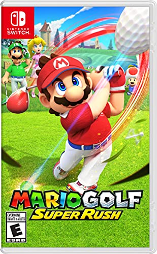 MARIO GOLF: SUPER RUSH - NINTENDO SWITCH GAMES AND SOFTWARE - SUPER RUSH EDITION