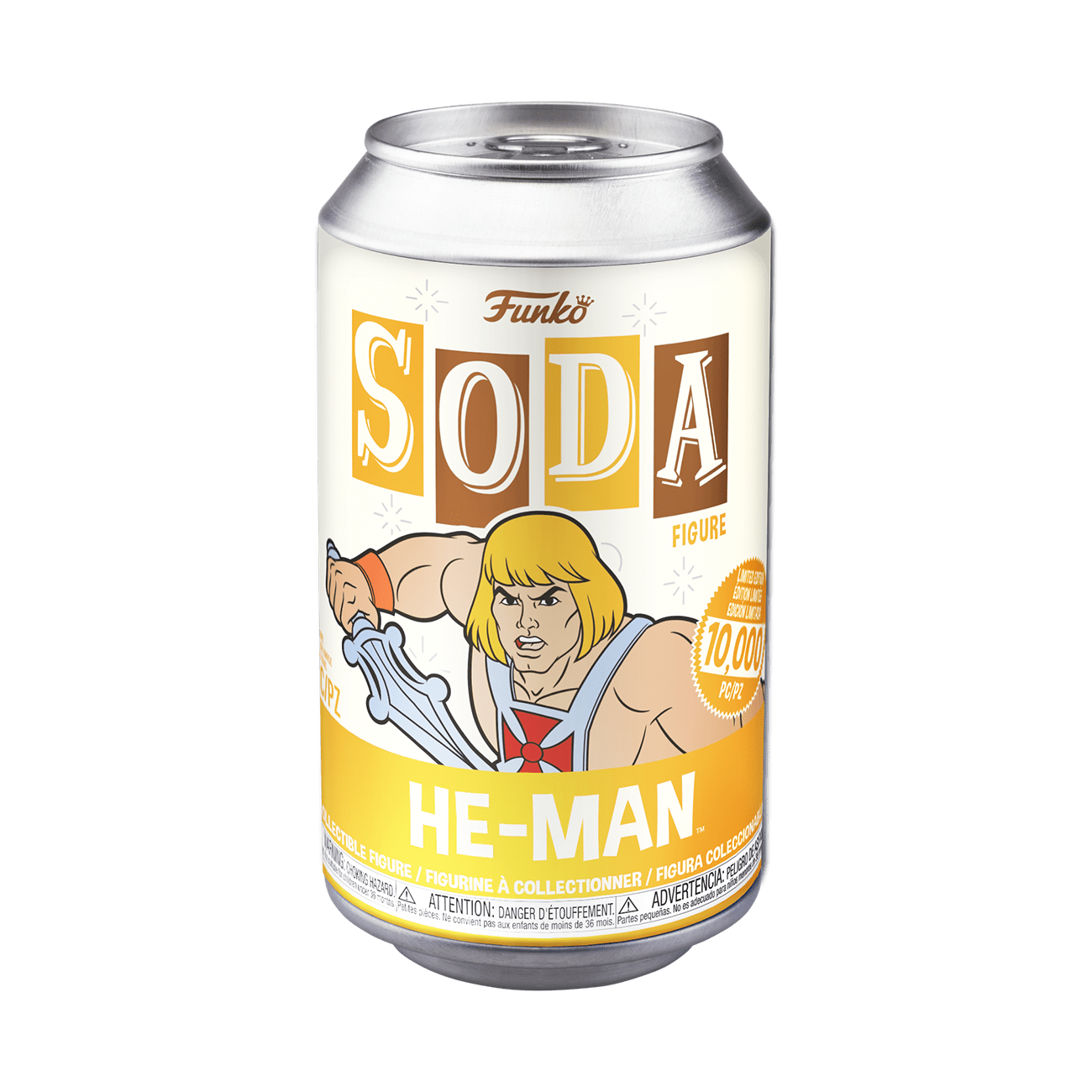 MASTERS OF THE UNIVERSE: HE-MAN (CHASE-1/1600)(SLIMER) - FUNKO SODA