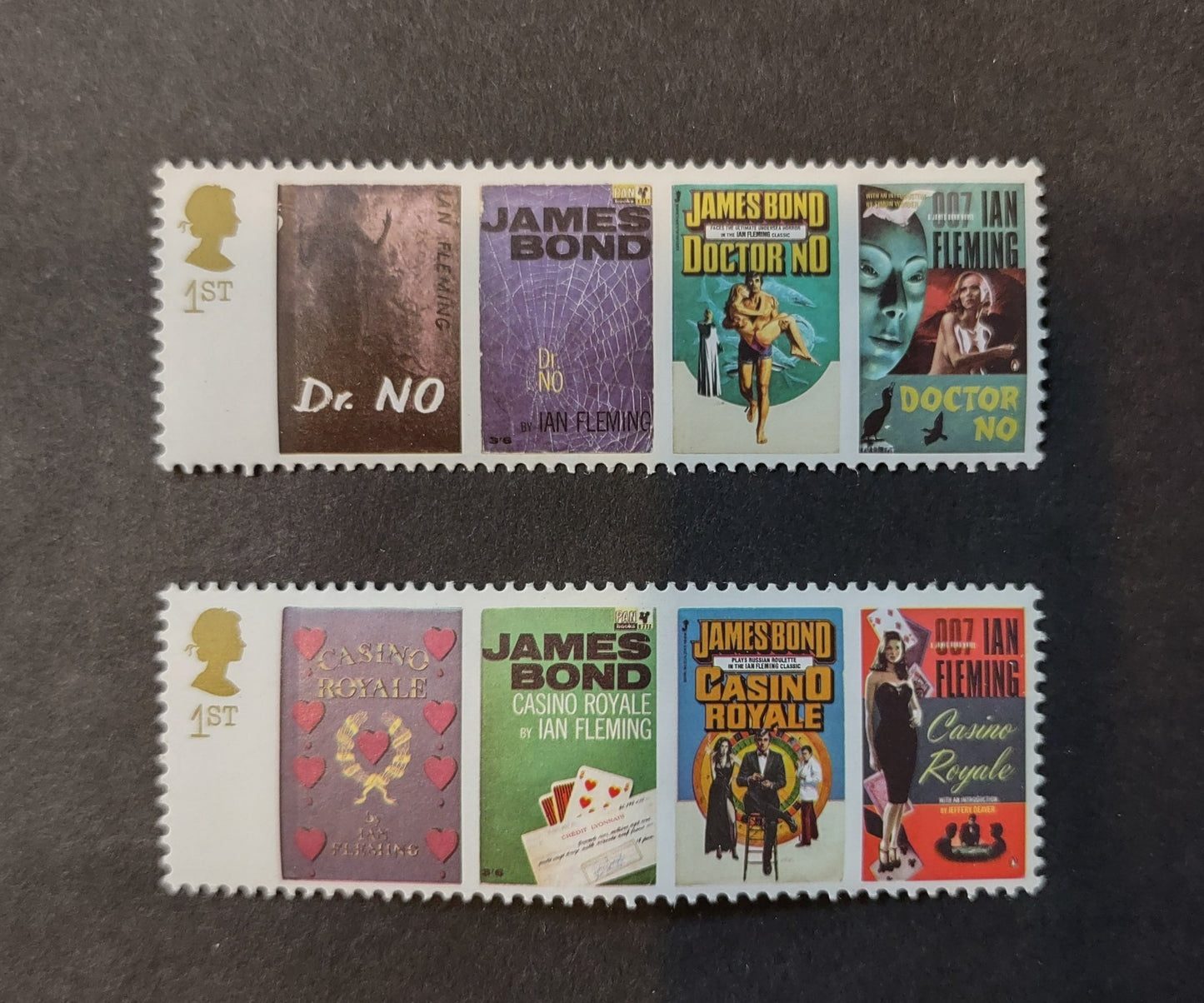 JAMES BOND: STAMPS (UK) - SET OF 2
