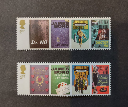JAMES BOND: STAMPS (UK) - SET OF 2