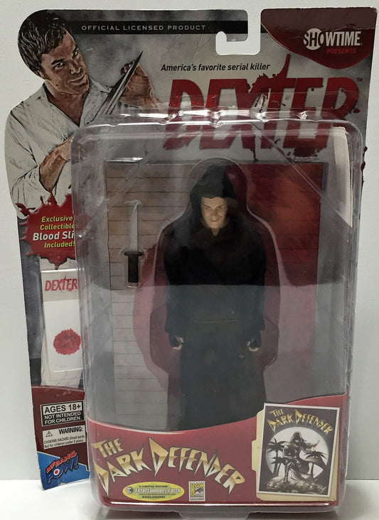 DEXTER: DARK DEFENDER (FIGURE) - BIF BANG POW!-EX.-LOOSE BUBBLE