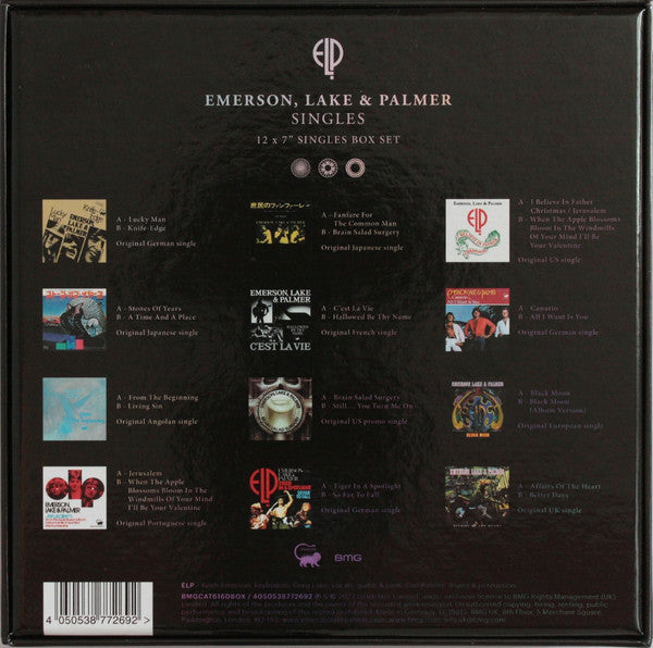 Emerson, Lake & Palmer - Singles Box Set (Coloured) (Used LP)