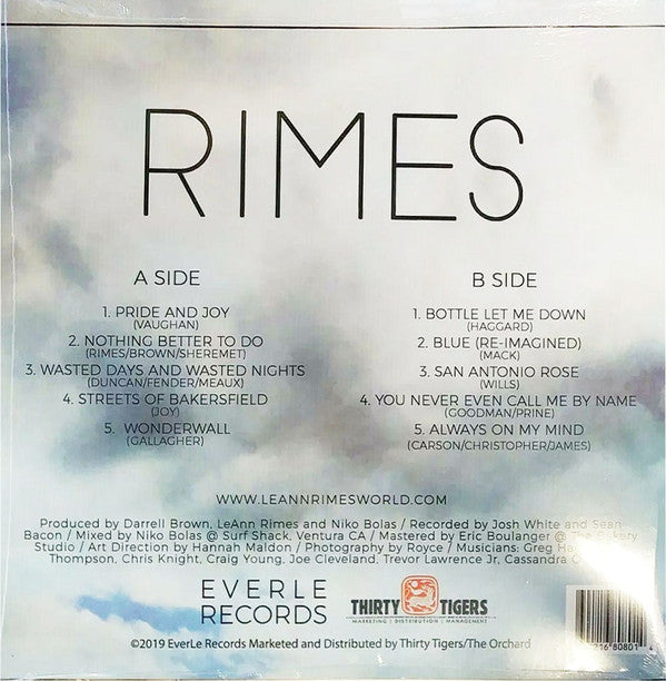 Rimes - Live From Gruene Hall (Clear) (Used LP)