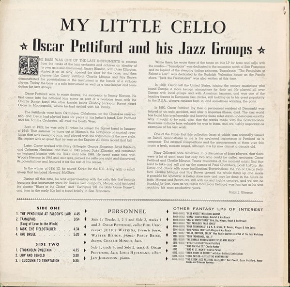 Oscar Pettiford - My Little Cello (Used LP)