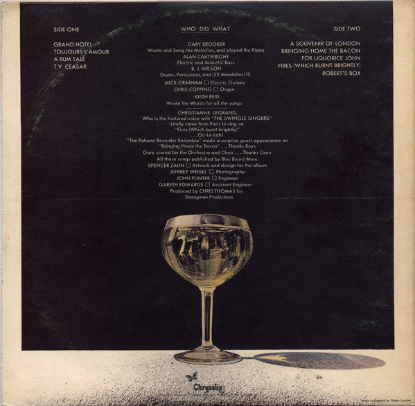 Procol Harum - Grand Hotel (Used LP)