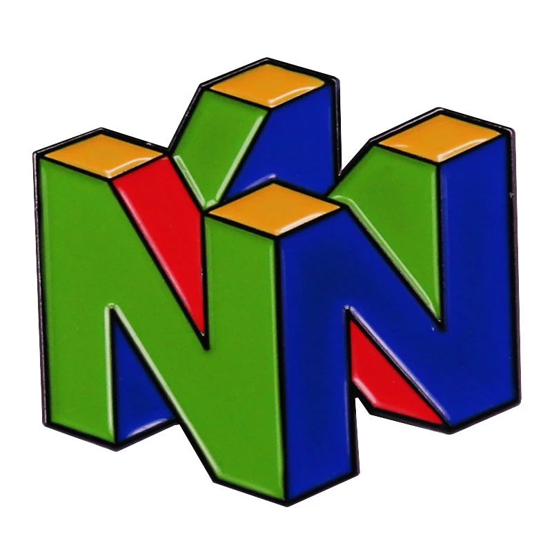 N64 LOGO (ENAMEL) - PIN – Beat Goes On