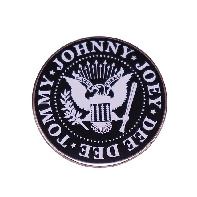 RAMONES (ENAMEL) - PIN – Beat Goes On
