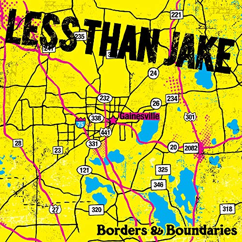 LESS THAN JAKE - BORDERS & BOUNDARIES (INCLUDES DVD & DOWNLOAD) (VINYL)