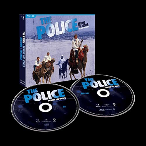 THE POLICE - AROUND THE WORLD RESTORED & EXPANDED BLU-RAY/CD (CD)