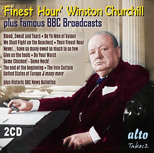 WINSTON CHURCHILL / BBC BULLETINS - FINEST HOUR WINSTON CHURCHILL'S GREATEST SPEECHES (CD)