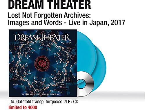 DREAM THEATER - LOST NOT FORGOTTEN ARCHIVES: IMAGES AND WORDS - LIVE IN JAPAN, 2017 (VINYL)