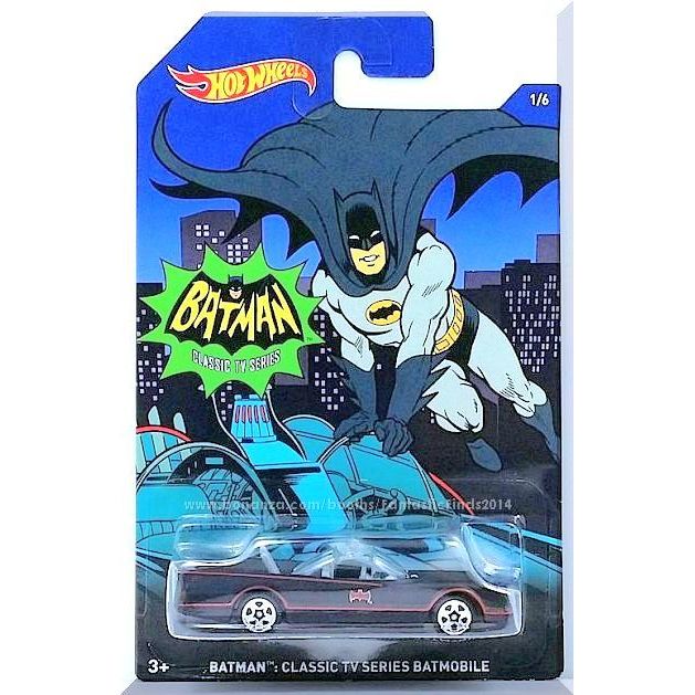 BATMAN: BATMOBILE (CLASSIC TV SERIES) - HOT WHEELS-2014 (3/8) 2014