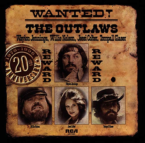 JENNINGS, WAYLON - WANTED! THE OUTLAWS (CD)