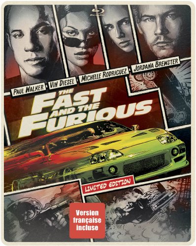 THE FAST AND THE FURIOUS /   RAPIDES ET DANGEREUX (BILINGUAL) (STEELBOOK EDITION) [BLU-RAY + DVD + DIGITAL COPY + ULTRAVIOLET]