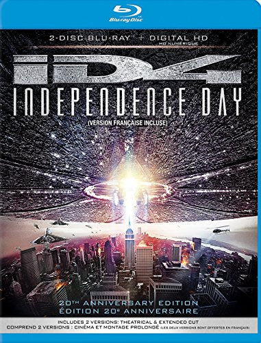 INDEPENDENCE DAY 20TH ANNIVERSARY EDITION (BILINGUAL) [BLU-RAY + DIGITAL COPY]