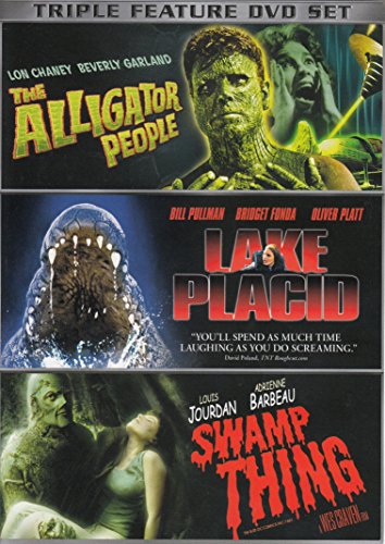 ALLIGATOR PEOPLE/LAKE PLACID/SWAMP THING  - DVD-TRIPLE FEATURE DVD SET