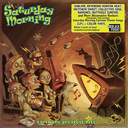 VARIOUS ARTISTS - SATURDAY MORNING CARTOONS (VARIOUS ARTISTS) (VINYL)