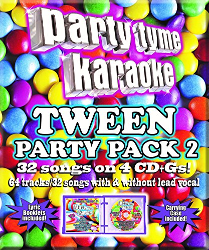 SYBERSOUND KARAOKE - PARTY TYME KARAOKE - TWEEN PARTY PACK 2 [4 CD][32+32-SONG PARTY PACK] (CD)