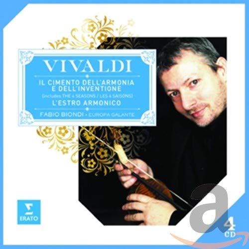 BIONDI, FABIO/EUROPA GALANTE - VIVALDI: L'ESTRO ARMONICO, IL CIMENTOI DELL'ARMONIA E DELL'INVENTIONE, LES 5 SAISONS (CD)