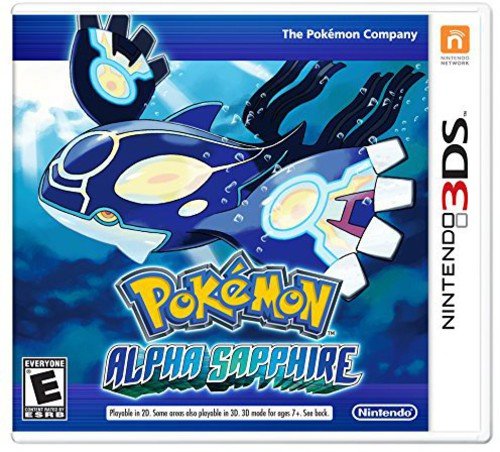 POKEMON ALPHA SAPPHIRE - NINTENDO 3DS - ALPHA SAPPHIRE EDITION