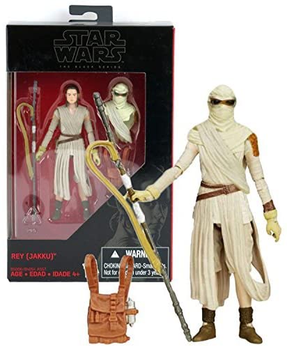 STAR WARS: REY (JAKKU) (FIGURE) - 3.75"-BLACK SERIES