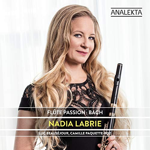 NADIA LABRIE - NADIA LABRIE: FLUTE PASSION - BACH (CD)