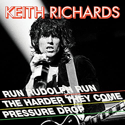 RICHARDS,KEITH - RUN RUDOLPH RUN (RED/BLACK SPLATTER 12INCH)